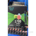 RANDM मैक्स 1700 पफ प्लस 6ml